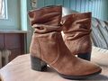 Tamaris - Stiefeletten - Braun/Muscat - Wildleder - Größe 41 - Neu mit Karton