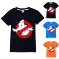 Kinder Jungen Mädchen Ghostbusters Print T-Shirt Sommer Rundhals Kurzarm Casual