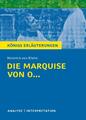 Die Marquise von O... von Heinrich von Kleist. | 2018 | deutsch