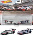 Hot Wheels Premium 2-Pack 2016 Ford GT Racer CAR CULTURE