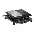 STEBA RC 4 plus deluxe Raclette Raclettegrill Grill Natursteingrill Schwarz