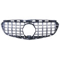 für Mercedes GT LOOK Grill E-KLASSE W212 S212 E63 AMG GLANZ CHROM Kühlergrill