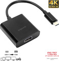 Speedlink USB-C zu HDMI Adapter Kabel 4K UHD Vergoldet Typ C auf HDMI | iPad PRO