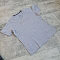 Damen Gr. 40/42 T-Shirt Damenshirt Shirt Kurzarmshirt Damen grau