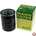 MANN-FILTER Ölfilter mit Dichtung passend für Nissan Patrol GR V Wagon 4.8