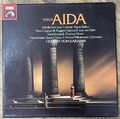 Verdi Aida, Mirella Freni, Herbert von Karajan 3x 12" Vinyl Schallplatte Boxset