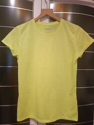 T-Shirt Shirt Top Sportshirt Damen S/M Gelb