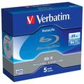 1x5 Verbatim BD-R Blu-Ray 25GB 6x Speed Datalife No-ID Jewel DVD Blu-ray 12cm