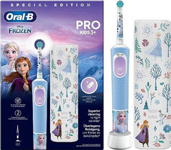 Oral-B Vitality Pro 103 Elektrische Zahnbürste Kids Frozen mit Reiseetui