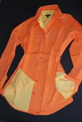 Bluse GANT Gr. 38 orange/gelb neu o. Etikett