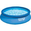 Intex Easy Set Pool 128130NP, Ø 366cm x 76cm, Schwimmbad, blau