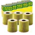 5x MANN-FILTER HU 68 x ÖLFILTER MIT DICHTUNG FILTEREINSATZ 5-STÜCK!