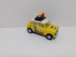 Mini Cooper RALLY New SUN No.177 Gelb Pullback Modellauto Spielzeugauto TOP