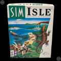 Sim Isle SimIsle Rainforest IBM Dos PC Spiel Big Box Maxis 1995 CIB Vintage 90s