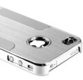 Apple iPhone 4  4S Cover für Schutz Hülle Chrom Alu Case Schale Aluminium B-Ware