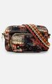 wunderschöne DESIGUAL Umhänge - Handtasche Orange Beige schwarz NEU