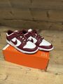 NIKE DUNK LOW 1  Retro Schuhe Herren Rot/Weiß Gr.44 NEU