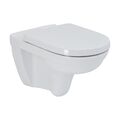 Villeroy  emp  Boch O.novo Combi-Pack Wand-Tiefspül-WC spülrandlos, weiß mit WC-