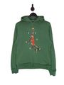 Jordan Essentials Slam Dunk Contest Graphic Hoodie Size Small Green Embroidered