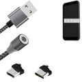 Daten-Lade-Kabel für Shift 6m mit USB-Typ C und Micro-USB-Adapter