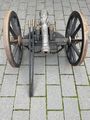 Frontlader Kanone ca. 30 KG Blei Edelstahlrohr Rohrputzer Vintage Deko Schiff