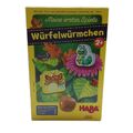 HABA 303639 Meine ersten Spiele Würfelwürmchen Liebevoll gestaltetes Infantiles 