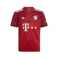 Adidas Kinder Trikot Fußball Home 21/22 Fc Bayern München T-Shirt, Rot, DE176