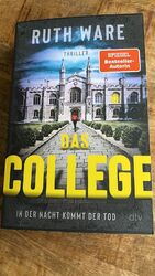 Ruth Ware "Das College-In der Nacht kommt der Tod" Taschenbuch, Original 1xgeles