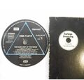 PINK FLOYD - The Dark Side Of the Moon-  1973 RARE EDITION WHITE GERMANY+Poster