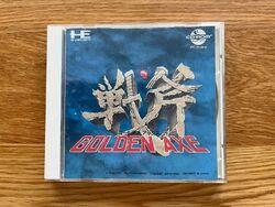 Golden Axe JPN PC Engine CD-ROM2 CoreGrafx TurboGrafx Turbo Duo Arcade Classic!