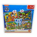 Paw Patrol Puzzle Trefl 4 in 1 Kinderpuzzle 35 48 54 70 Teile 4 Größen ab 4