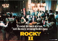 Rocky II ORIGINAL Aushangfoto Sylvester Stallone / Talia Shire / Carl Weathers