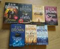 Dan Brown Robert Langdon Buchsammlung 7 Bücher Set Engel und Dämonen Da Vinchi