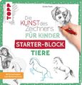 Gecko Keck Die Kunst des Zeichnens für Kinder Starter-Block - Tiere