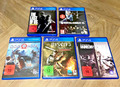 PS4 Spielesammlung (God of War (2018), The Last of Us Remastered usw.)