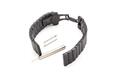 Smartwatch Armband edelstahl schwarz 22mm für Pebble Time, Pebble Time Steel