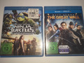 2 Blu-Ray:  Ninja Turtles out of the Shadows + The Great Wall | Blu-Ray