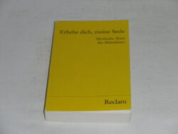 Lanczkowski, Johanna: Erhebe dich, meine Seele. Mystische Texte des Mittelalters