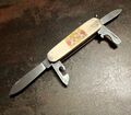 Victorinox Jagdtaschenmesser Recruit Hirschhorn Scrimshaw Baden Wappen Gravur