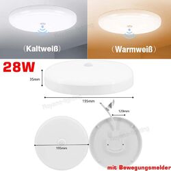 12W-60W LED Deckenleuchte Ultraflach Panel Deckenlampe Wohnzimmer Schlafzimmer✔kaltweiß/Warmweiß/Dimmbar/RGB✔16W/20W/24W/28W/36W/48W