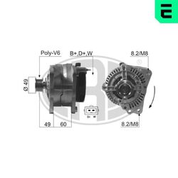 ERA Generator 210621A für AUDI FORD SEAT SKODA VW