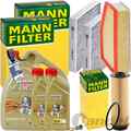 MANN INSPEKTIONSPAKET+7L CASTROL 5W-30 ÖL passend für BMW 5er F90 7er G11 X5 X7