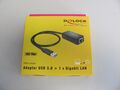 Delock - Adapter USB 3.0   1 x Gigabit LAN 1000 Mbps - Art. 62121