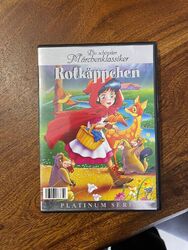 DIE SCHÖNSTEN MÄRCHENKLASSIKER ROTKÄPPCHEN DVD PLATINUM SERIE OOP