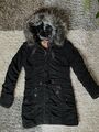 Khujo Winterjacke/ Parka schwarz Gr. L Damen mit Fellkaputze