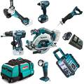 MAKITA DHS680 RTJ Handkreissäge Combo Kit 18V 11tlg. Akku Werkzeug Set NEU