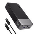 Power bank 20000mAh 45W Tragbar Externer Batterie USB Ladegerät Camping Reisen