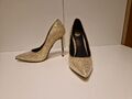 Buffalo High Heels 37 Glitter Gold 11 cm