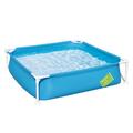 Bestway My first Frame Pool 122 x 122 x 30,5 cm Blau Kinderpool Planschbecken