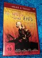 Wes Craven THE HILLS HAVE EYES - Part 1&2 / MINDRIPPER Kult Horror DVD SAMMLUNG 